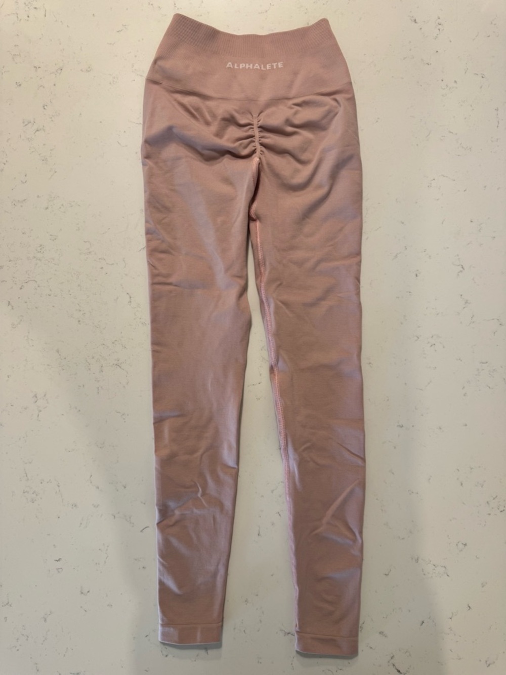 Alphalete Amplify Leggings Bundle XS Gray Pink Seamless - Picture 5 of 8
